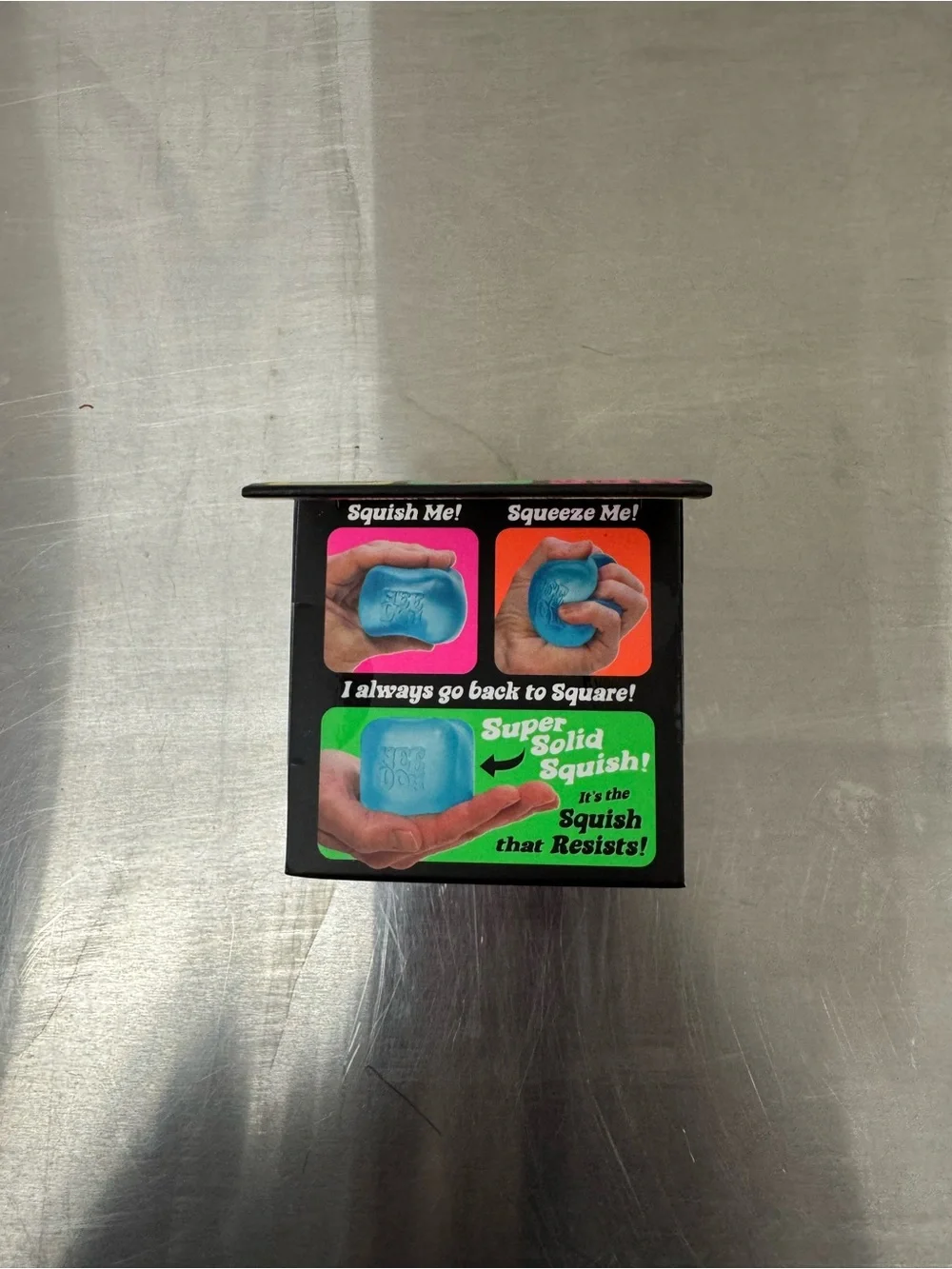 NeeDoh Nice Cube Super Solid Squish - Purple